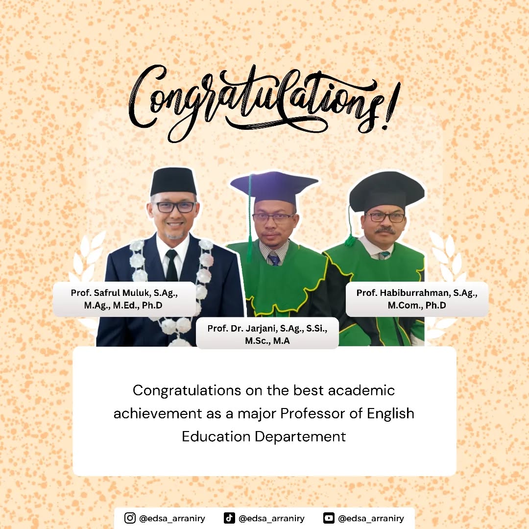 Prof. Safrul, Prof. Jarjani, Prof. Habiburrahim